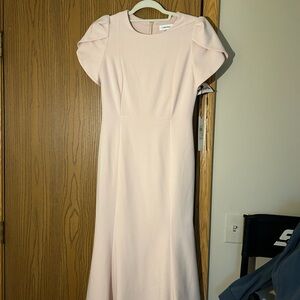 Calvin Klein Light Pink Midi Dress